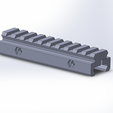 long.png Airsoft picatinny rail riser 12.5mm (65 & 105mm long)