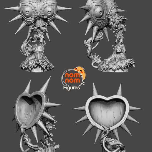 Turn.jpg Chibi Majora and skull kid - The legend of Zelda