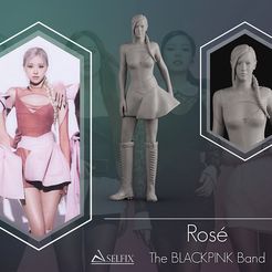 01.jpg STL file Rose Portrait Sculpture 3D print model・3D printable model to download