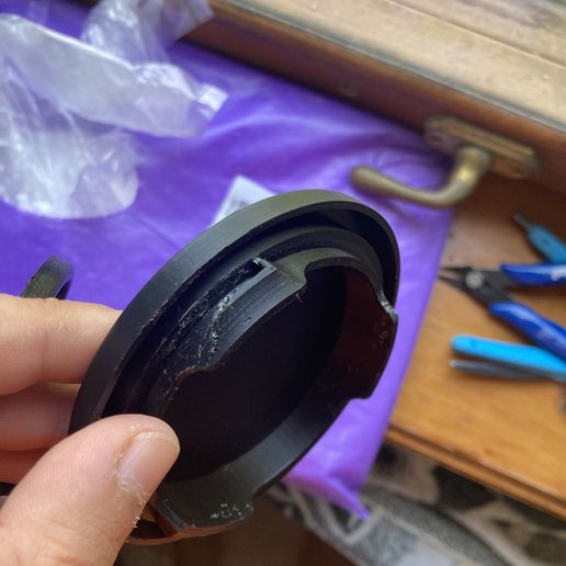 Car Headlight lid - dust cover Opel astra 3D model