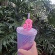 received_1948057615550889.jpeg Соломенный топпер Barbie Starbucks