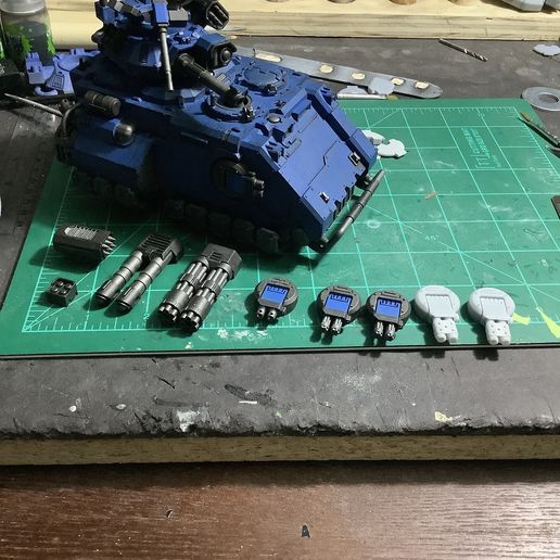 Raman Hover Tank 3D model