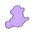 9 (18).stl Halloween Western Ghosts Cookie Cutter Set
