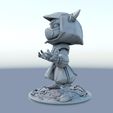 kennen-League-of-Legends-3D-print-model-3.jpg Kennen League of Legends 3D print model