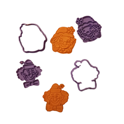 IMG_20230215_085800.png STL file Clown 🤡 Cookie Cutters・3D printer model to download
