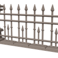 Fence-1.png Fence & Gate | Haunted Graveyard