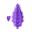 Tobikadachi_Tail+head.stl TOBI-KADACHI, FLEXI MONSTER HUNTER FIGURE