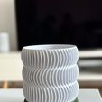 minimalist-original-3D-printed-planter-with-drip-tray-self-watering.jpg Swirly planter with a drip tray