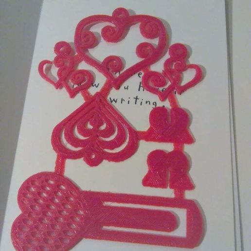 Valentine's Card Insert - 3D model önizlemesi