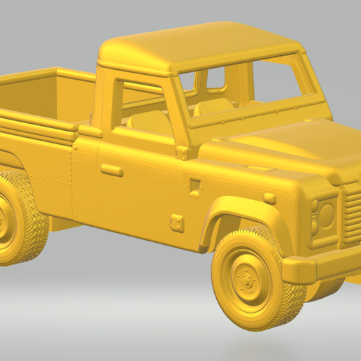 🚚 camião land rover defender・Arquivo STL para Impressão 3D・Cults