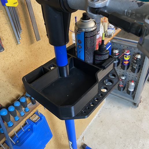 Tool holder for Park Tool assembly stands - 3D model önizlemesi