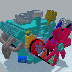 Fantastic-Bigery-4.png STL-Datei American Motors Corporation Motor, Maßstab 1:25・3D-Druck-Idee zum Herunterladen