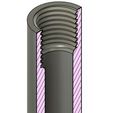 Raccordo-Dillon-GPmax-large-v13.jpg Case Feeder Dillon to Lee Universal tube  adapter (flexible spring)