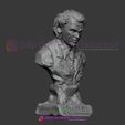 Joker_Heath_Ledger_Bust_3dprinting_06.jpg Joker Heath Ledger Bust Sculpt 3D Printing Model