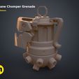 Template-3Demon-scene-2021-Normal-Camera-1.107.jpg 3D-Datei Arkane Chomper-Granate・Modell zum Herunterladen und 3D-Drucken