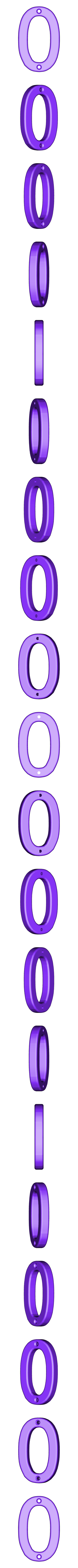 0.stl House Numbers