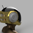 dgqregerger.png One pîece - Pirate Daft Punk - Shaka punk - Helmet - 3D Model