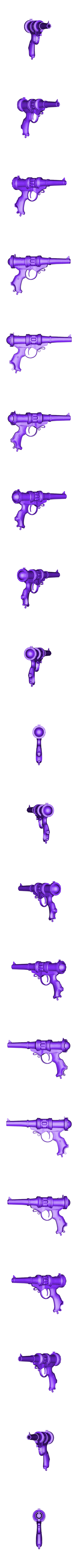 FullGun.obj pistola de energia steampunk