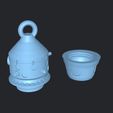 Captura-de-Pantalla-2023-05-04-a-las-18.21.29.jpg STL file KEYCHAIN WITH HIDDEN CONTAINER KEYCHAIN WITH HIDDEN CONTAINER GRINDERKING IG 11 BOBBLEHEAD WEED 36X36X36X60 MM SCREW LOCK EASY PRINT EASY PRINT PRINT IN PLACE・Model to download and 3D print