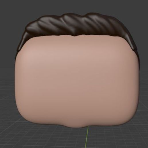 HAIR 86 CUSTOM POP 3D model