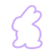 14_zayats_h11cm_9g.STL Easter Bunny Cookie Cutter