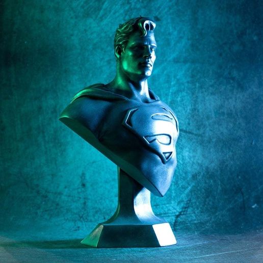 Man of Steel bust (fan art) 3D model