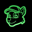 Rocky.png STL file Paw Patrol Cookie cutter set・3D print object to download
