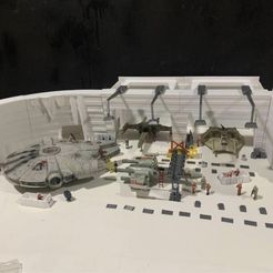 IMG_E1222.jpg Star Wars Echo Base Echo Base Hangar Diorama playset