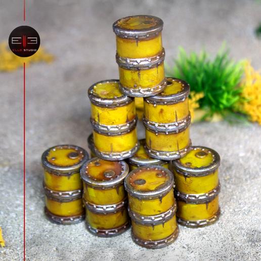 Gascan for Miniature wargame and RPG 3D model