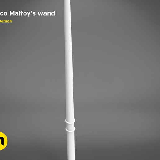 DRACO_WAND-detail2.459.png Fichier 3D Ensemble de baguettes Harry Potter 4・Objet pour impression 3D à télécharger, 3D-mon