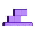 TetrisTrophyZPiece1.stl Tetris Trophies (all 7 pieces) - Maximus Cup Tetris 99 - Nintendo Switch