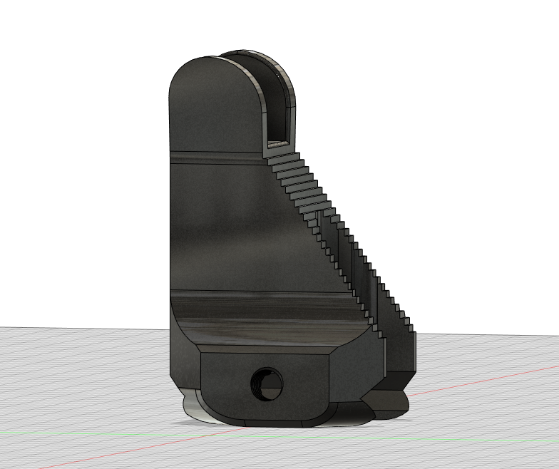 Captura-de-ecrã-2022-07-18-181851.png STL file AIRSOFT DD style Fixed Front Sight・Design to download and 3D print, quebroso