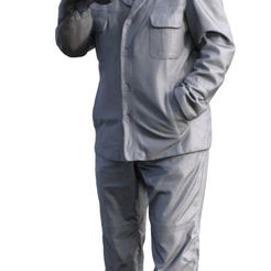 53.jpg STL file Fisherman figure for ship model cutter boat 1:25・3D printing design to download