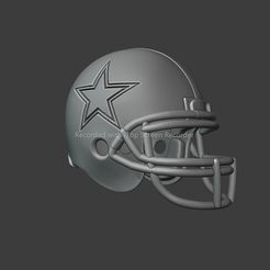 20221230_142848.jpg Fichier 3D Casque de football Dallas Cowboys V2・Modèle imprimable en 3D à télécharger