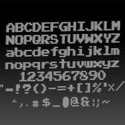 mariofont_2018_a.jpg Collection d'alphabets -KOMIKA AXIS -FONT NAME LED