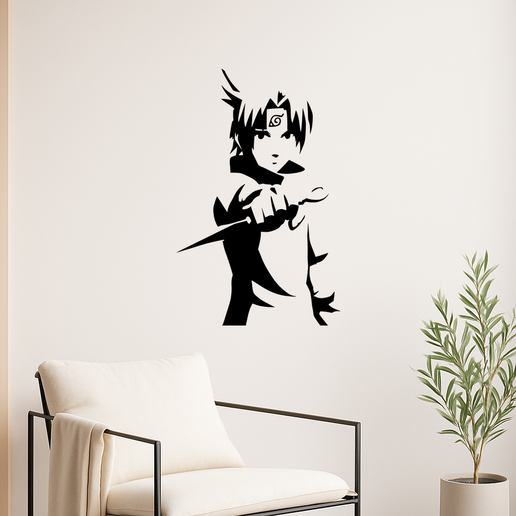 Naruto Sasuke Uchiha With Sharingan