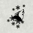 wolf-christmas-winter-2.jpg CHRISTMAS DECORATION CHRISTMAS WOLF CHRISTMAS WALL ART