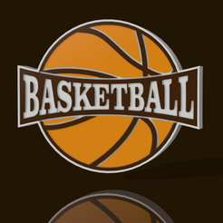 Basketball.png STL file Basketball・3D printing model to download