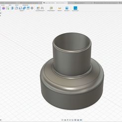 tp.JPG Download free STL file Güde GADH 200 thickness planer Adapter 64mm to 35mm • 3D printable template, Janny1401