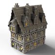 2.png Medieval Architecture - three story house