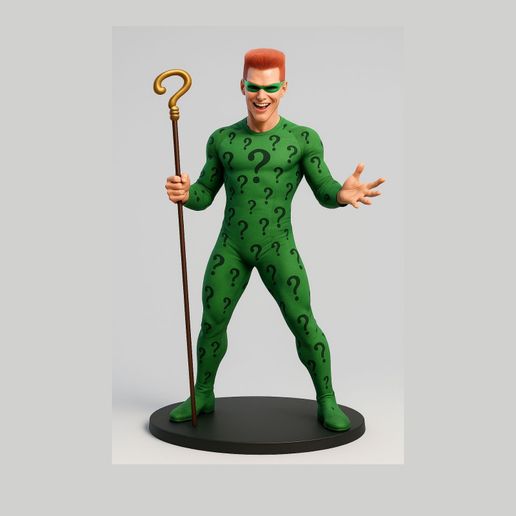 🦸 Batman villains saga-The Riddler・ STL File for 3D printing・Cults