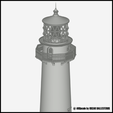 Jupiter-Inlet-Lighthouse-5.png JUPITER INLET LIGHTHOUSE - N (1/160) SCALE MODEL LANDMARK