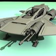 StarchaserMk2Gallery05.jpg Star Wars Pirate Snub Fighter Mk2 1-18th Scale The Mandalorian 3D Print Model