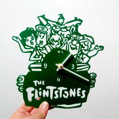 photostudio_1542133960092.jpg Archivo STL Reloj The Flintstones・Diseño para descargar y imprimir en 3D