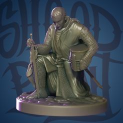 portada.jpg OBJ file Medieval Soldier・Design to download and 3D print