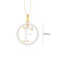 F.jpg F Letter Gold Pendent