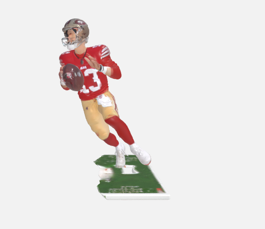 👤 Brock Purdy - Figure・ OBJ File for 3D printing・Cults