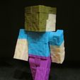 Minecraft-Herobrine-4.jpg Minecraft Herobrine (Easy print and Easy Assembly)