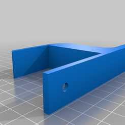 LargeWallHookThin.png Free 3D file Large Wall Hook (slim)・Template to download and 3D print