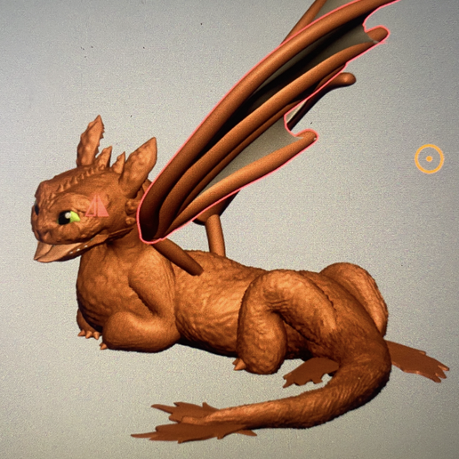 Toothless Dragon